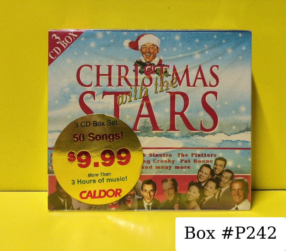 Various - Christmas With The Stars - 1998 - SP 19322 - New - Sealed - CDs - 3xCD Box Set - Netherlands Import