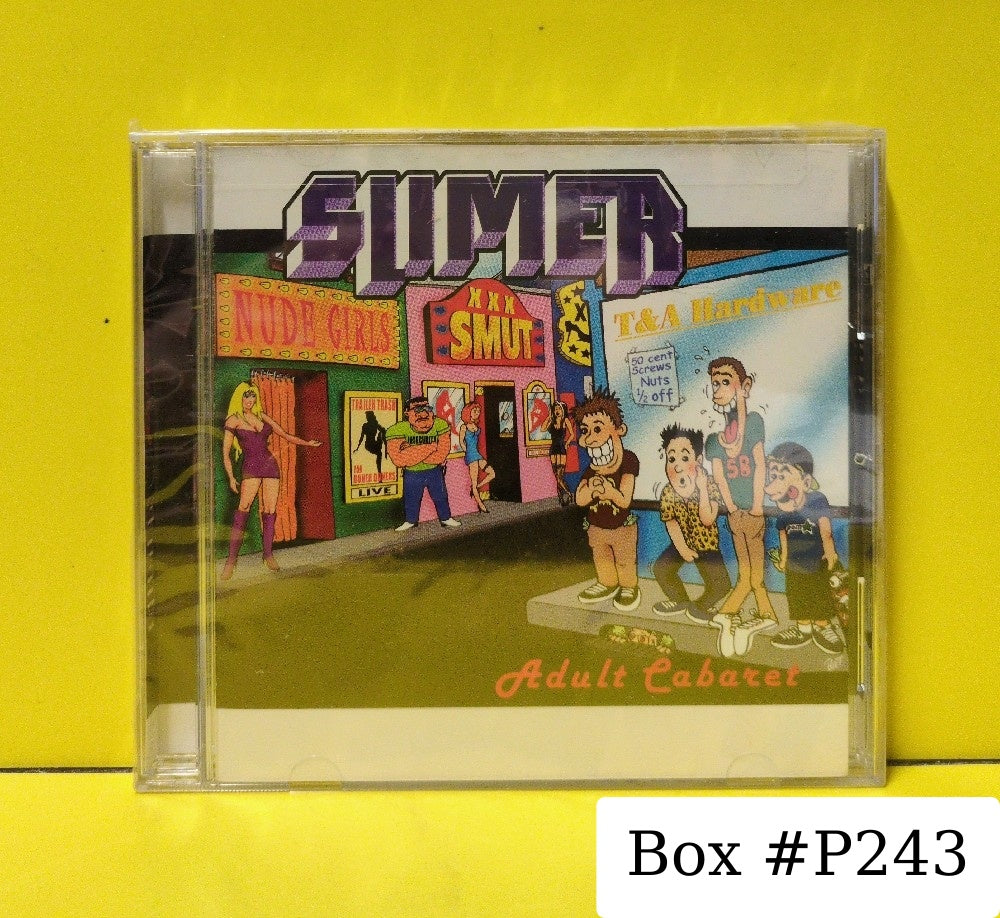 Slimer - Adult Cabaret - 1999 - CD GRL-010 - New - Sealed - CDs