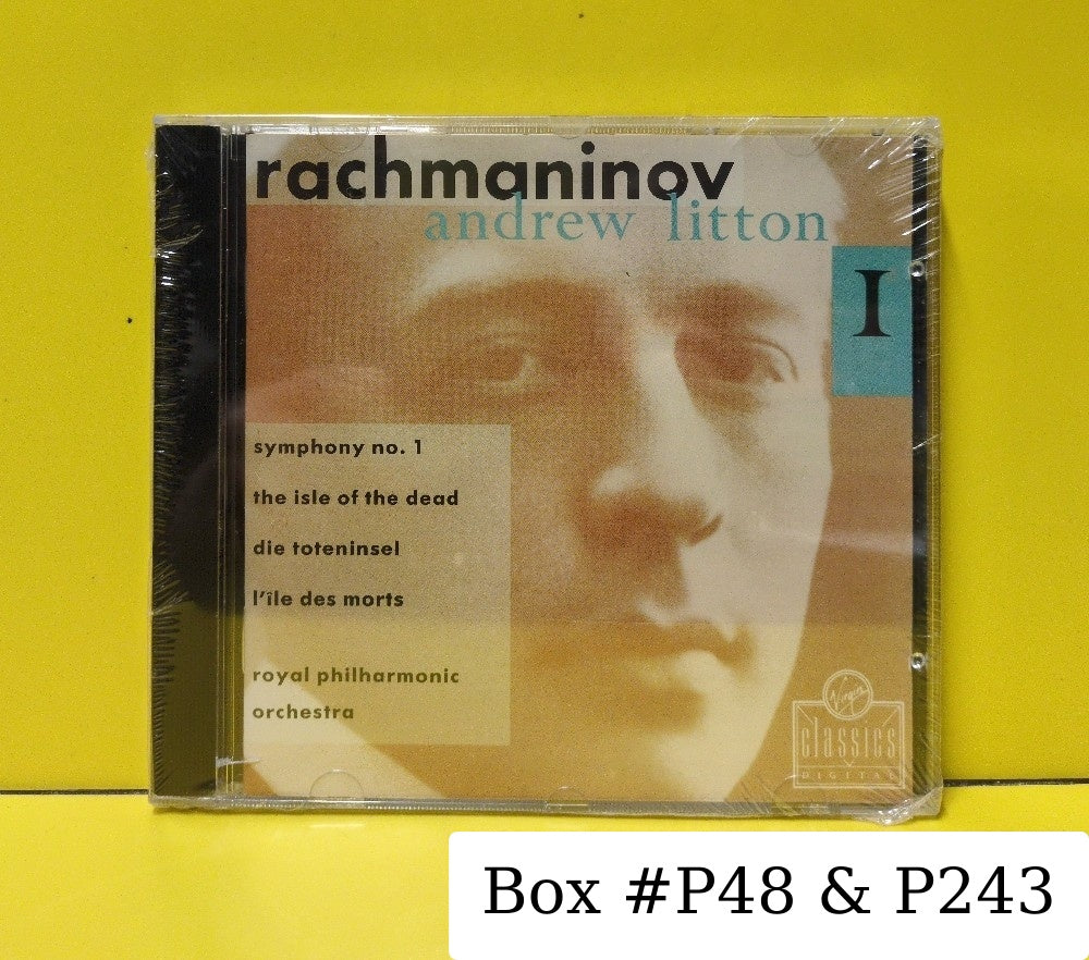 Sergei Rachmaninov, Royal Philharmonic Orchestra, Andrew Litton - Symphony No. 1/ The Isle Of The Dead - 0777 7595472 2 - New - Sealed - CDs - Germany Import