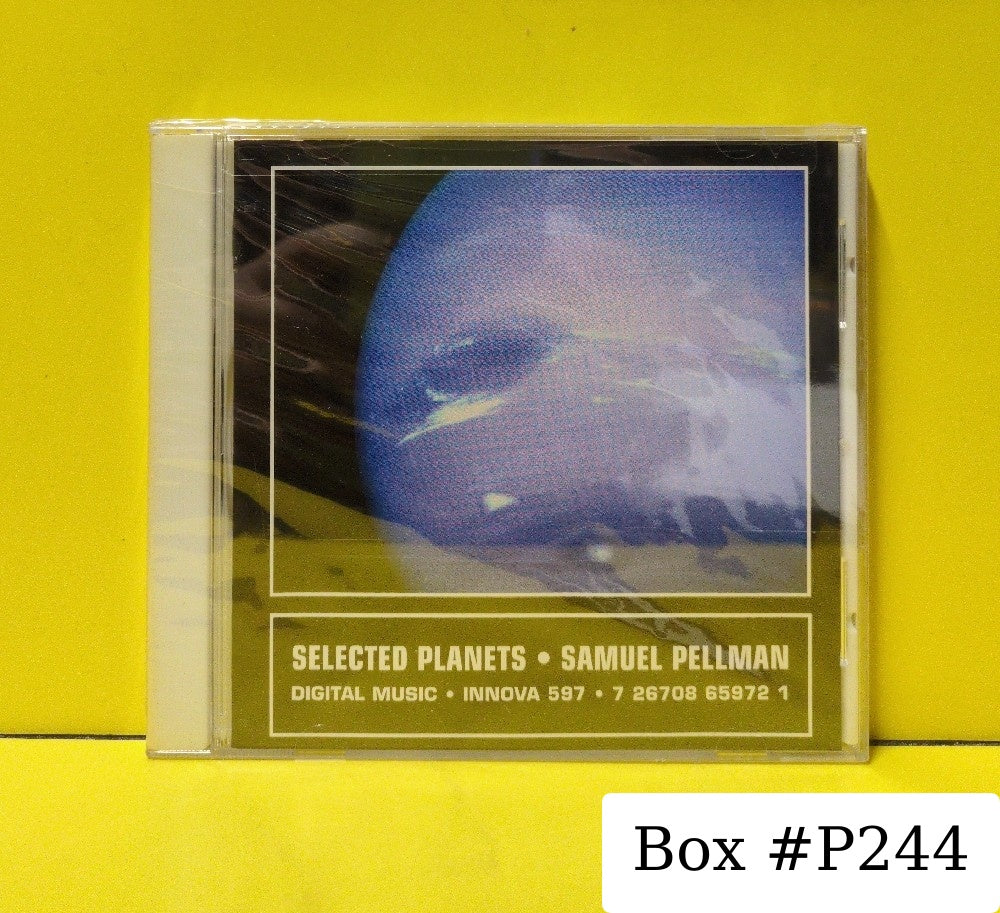 Samuel Pellman - Selected Planets - 2003 - innova 597 - New - Sealed - CDs