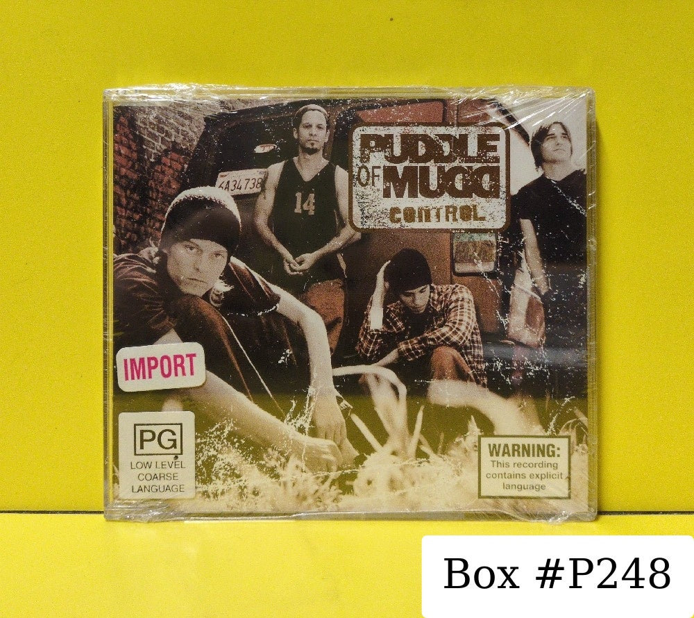 Puddle Of Mudd - Control - 2001 - 4973972 - New - Sealed - CDs - CD Single - Australian Import