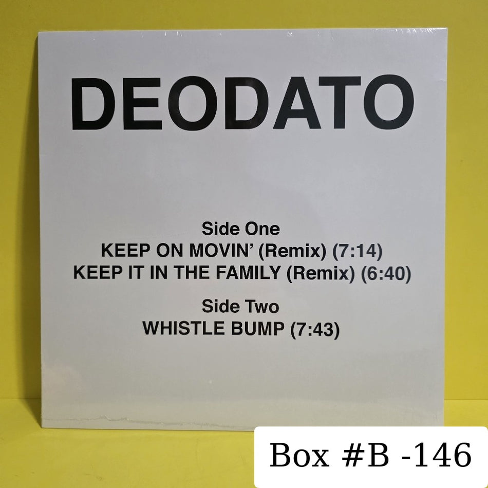 Deodato - Keep On Movin' ( Remix ) - 2019 - GRWB - New - Sealed - Vinyl