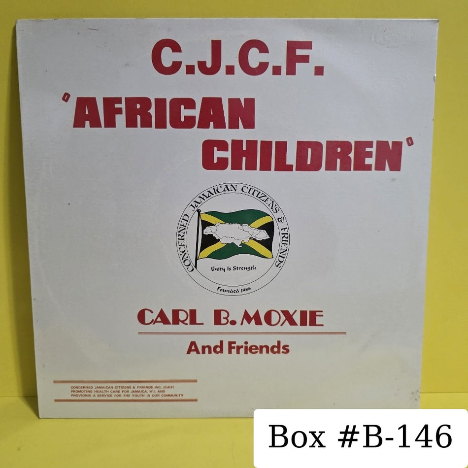 Carl B. Moxie - African Children  - 1991 - CMB-006 - New - Sealed - Vinyl