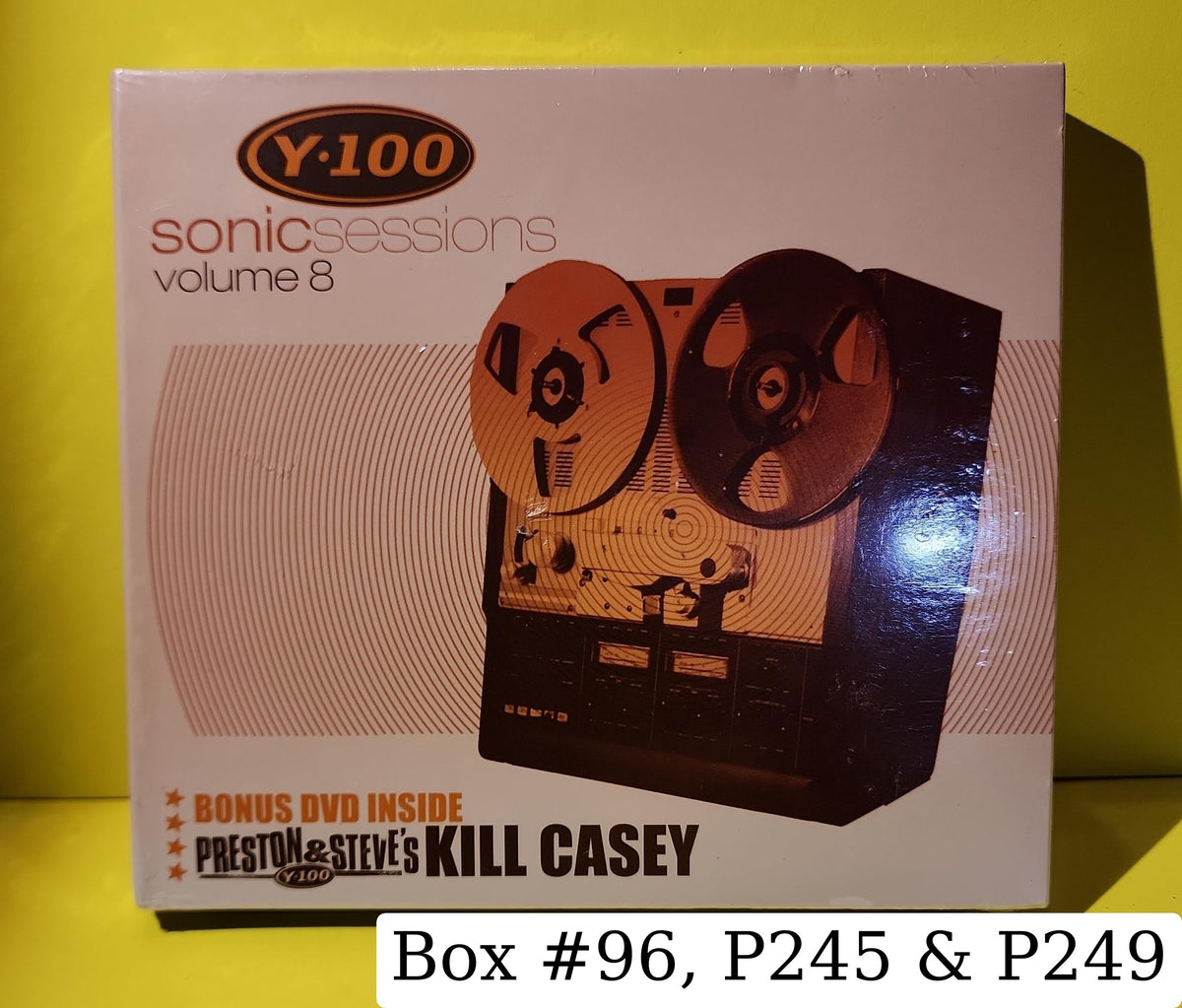 Various - Y100 Sonic Sessions Volume 8 - 2004 - 8253465764 New - Sealed - CDs