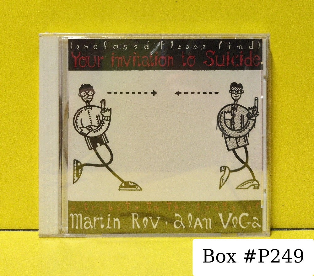 Various - Your Invitation To Suicide (A Tribute To The Songs Of Martin Rev, Alan Vega) - 1994 - MR CD 040 - New - Sealed - CDs - Spain Import