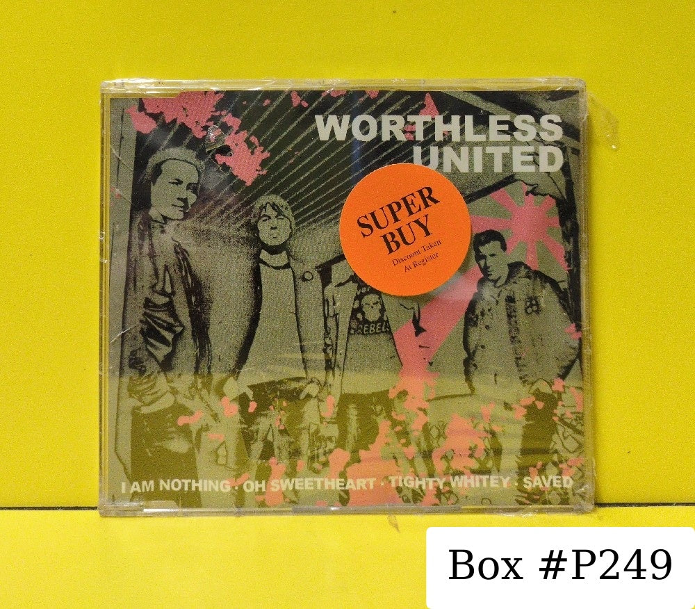 Worthless United - I Am Nothing - 2002 - NON0021 - New - Sealed - CDs