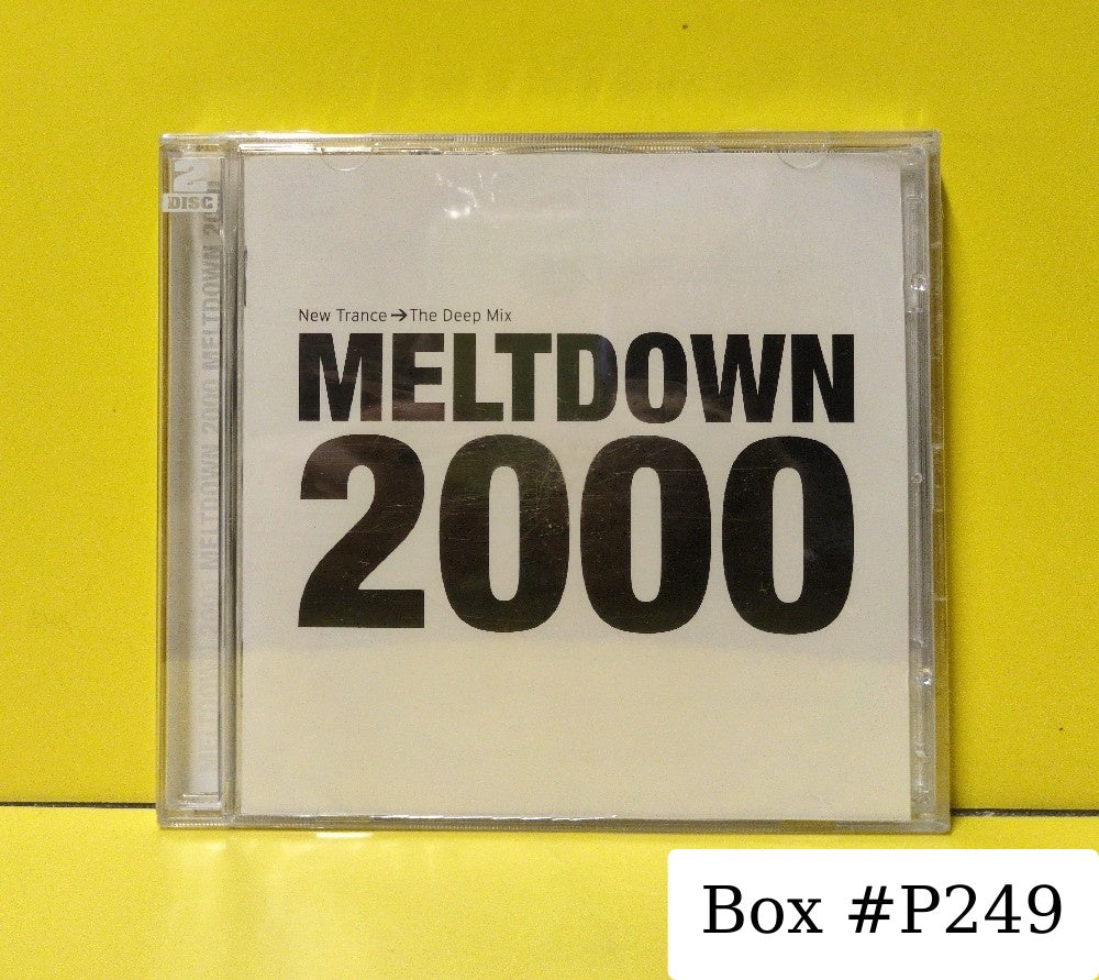 Various - Meltdown 2000: New Trance - 2000 - VTDCDX 301 - New - Sealed - CDs - 2xCD Set - UK Import - No Slipcase