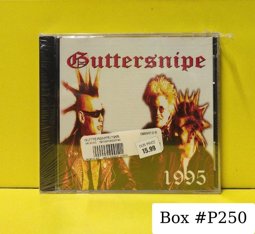 Guttersnipe - 1995 - 1995 - STEPCD 069 - New - Sealed - CDs - UK Import