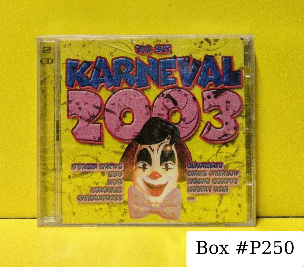 Various - Karneval 2003 - 2002 - ZYX 81478-2 - New - Sealed - CDs - 2xCD - Germany Import