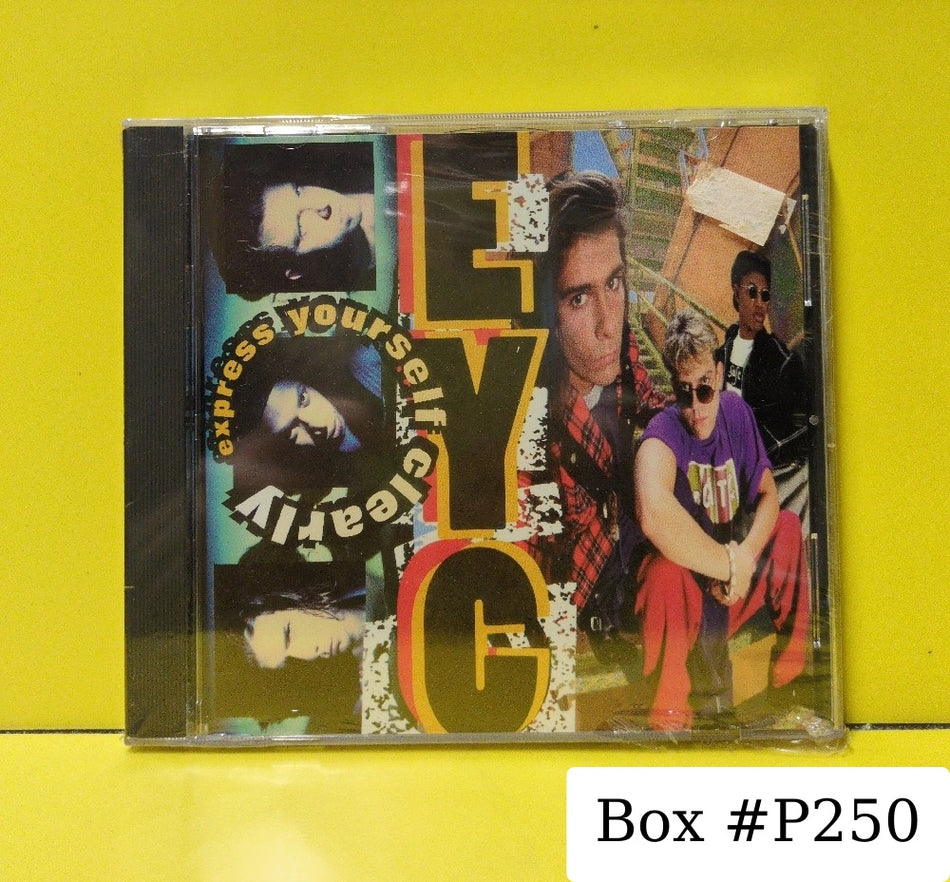 E.Y.C. - Express Yourself Clearly - 1993 - GASD-10892 - New - Sealed - CDs