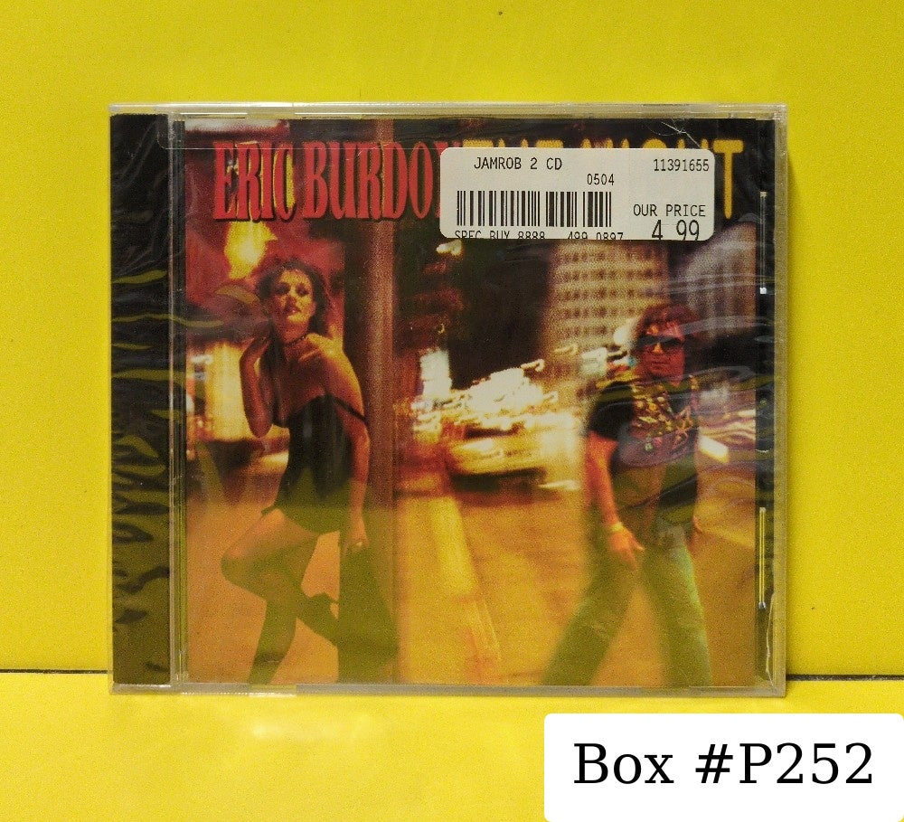 Eric Burdon - The Night - 2001 - 34528 - New - Sealed - CDs