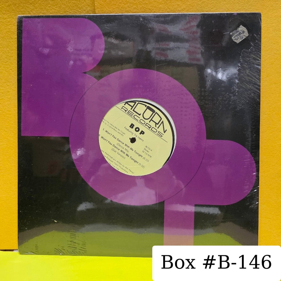 BOP Feat. Tia Harris - Won't You Dance With Me Tonight  - 1987 - 80720 - New - Sealed - Vinyl