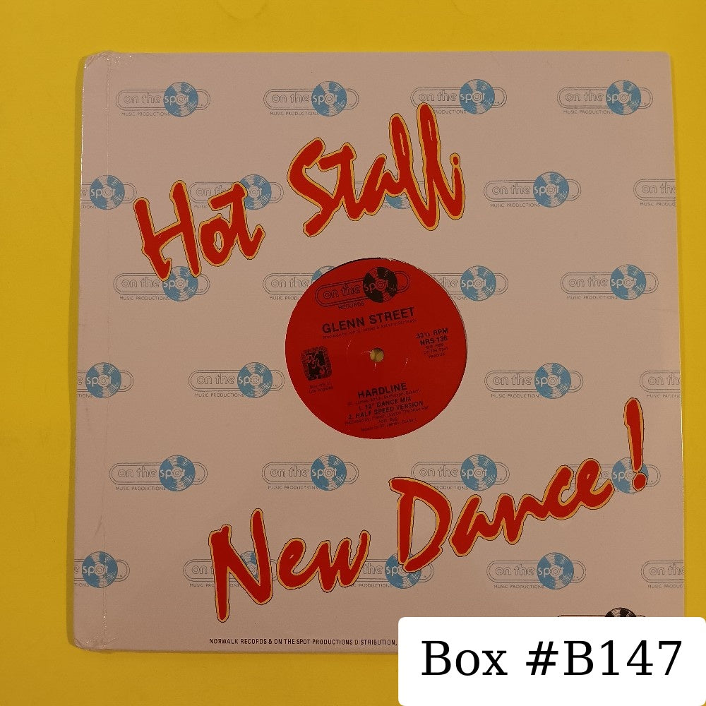 Glenn Street - Hardline 12" - 1988 - NRS-136 - New - Sealed - Vinyl