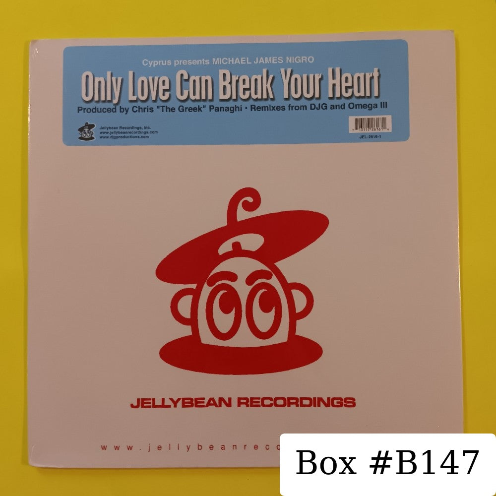 Cyprus Presents Michael James Nigro - Only Love Can Break Your Heart - 2001 - JEL 2616 - New - Sealed - Vinyl