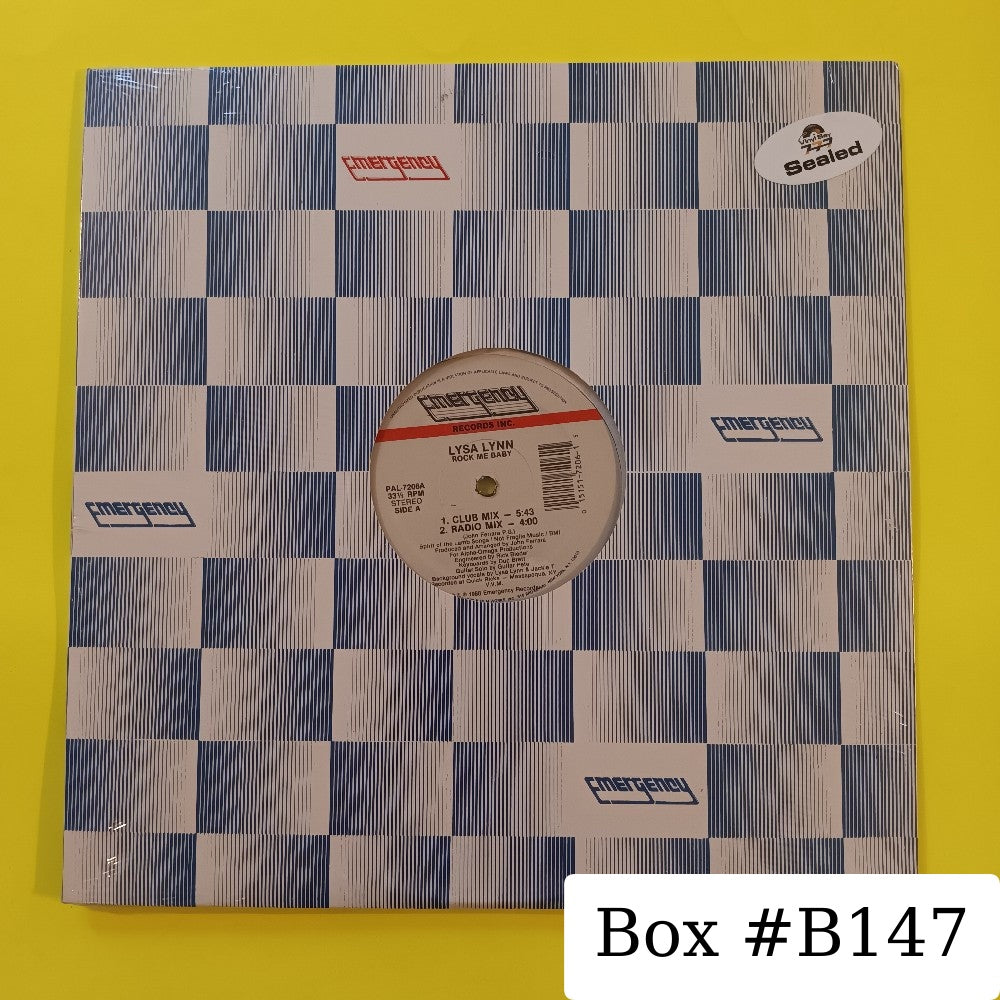 Lysa Lynn - Rock Me Baby - 1988 - PAL-7206 - New - Sealed - Vinyl