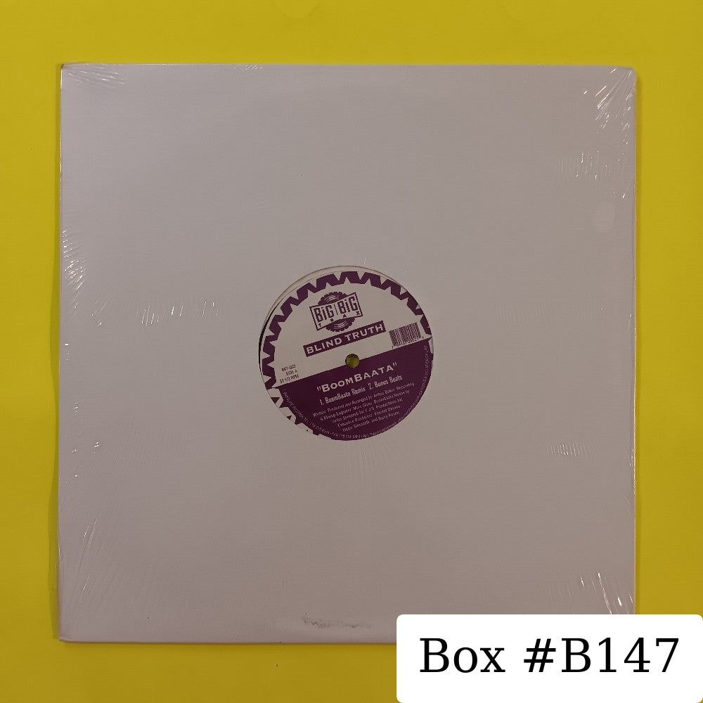 Blind Truth - BoomBaata 12" - 1994 - BBT-002 - New - Sealed - Vinyl