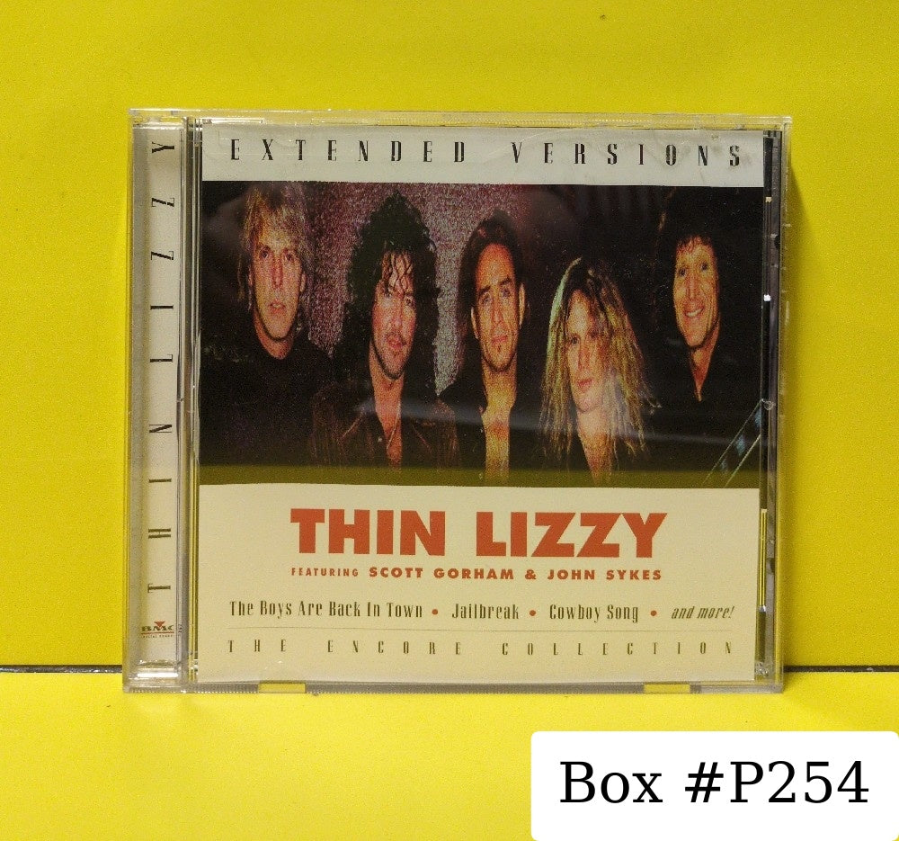 Thin Lizzy Featuring  Scott Gorham & John Sykes - Extended Versions: The Encore Collection - 2001 - 75517457462 - Used - VG++ - CDs