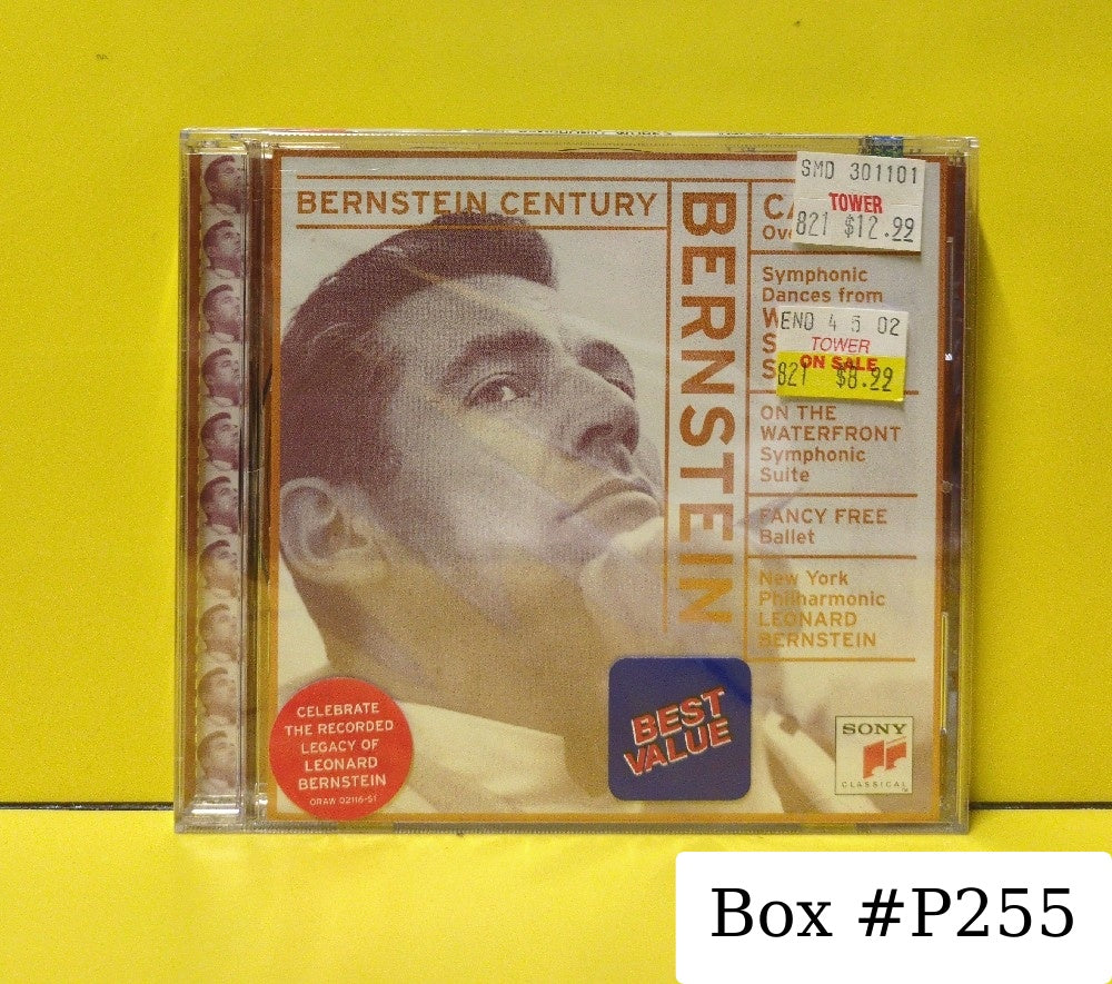 New York Philharmonic, Leonard Bernstein - Candide Overture / Symphonic Dances From West Side Story / On The Waterfront Symphonic Suite / Fancy Free Ballet - 1997 - SMK 63085 - New - Sealed - CDs