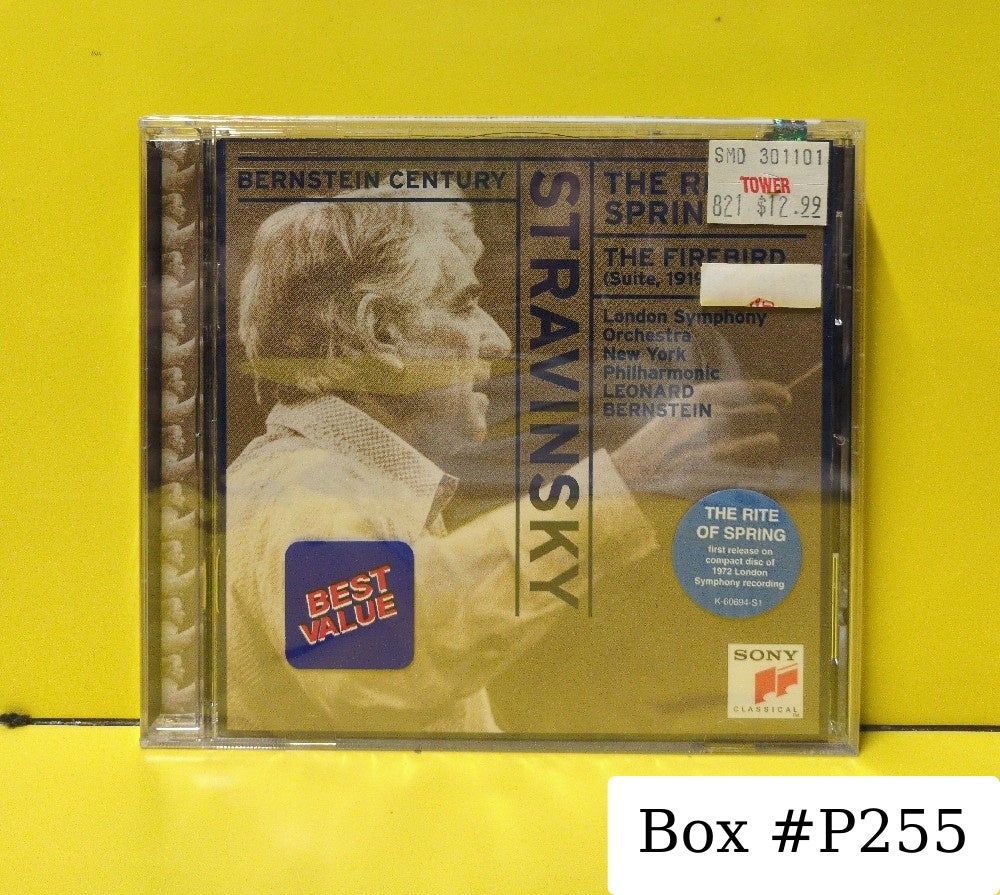 Stravinsky, Leonard Bernstein, London Symphony Orchestra, New York Philharmonic - The Rite Of Spring • Firebird Suite - 1998 - SMK 60694 - New - Sealed - CDs