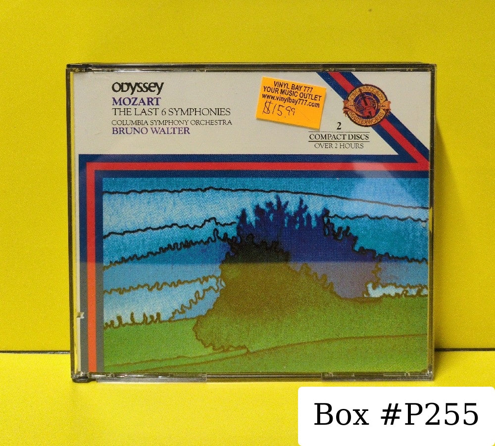 Mozart, Columbia Symphony Orchestra, Bruno Walter - The Last 6 Symphonies - 1989 - MB2K 45676 - Used - VG++ - CDs - 2xCD