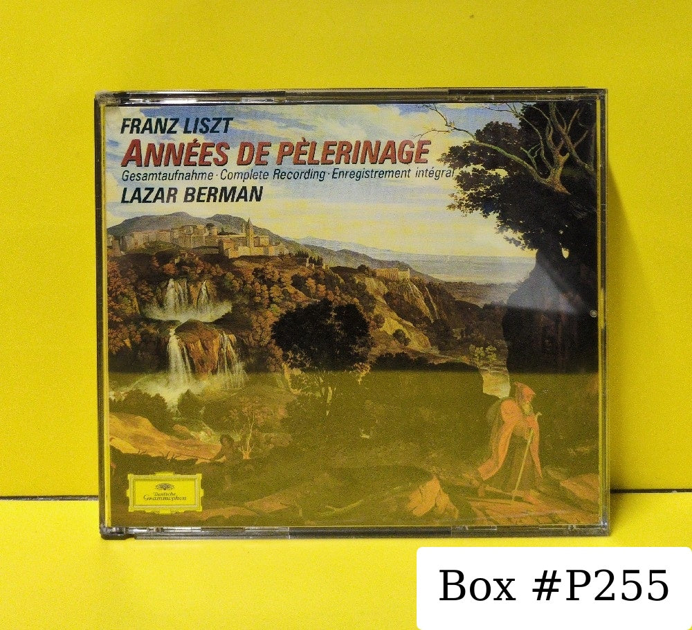 Liszt – Lazar Berman - Années De Pèlerinage (Gesamtaufnahme = Complete Recording = Enregistrement Intégral) - 437 206-2 - Used - VG++ - CDs - 3xCD Set
