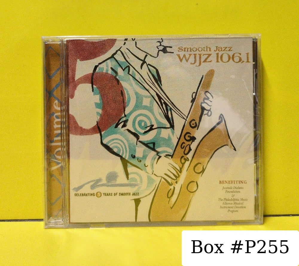 Various - Smooth Jazz WJJZ 106.1, Volume 5 - 1998 - 0010-2 - New - Sealed - CDs