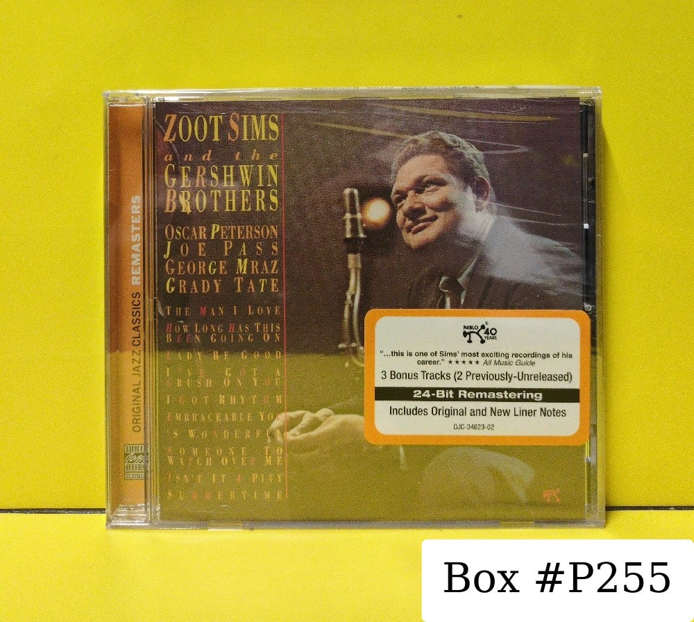 Zoot Sims - Zoot Sims And The Gershwin Brothers - 2013 - OJC-34623-02 - New - Sealed - CDs - Reissue - Remastered