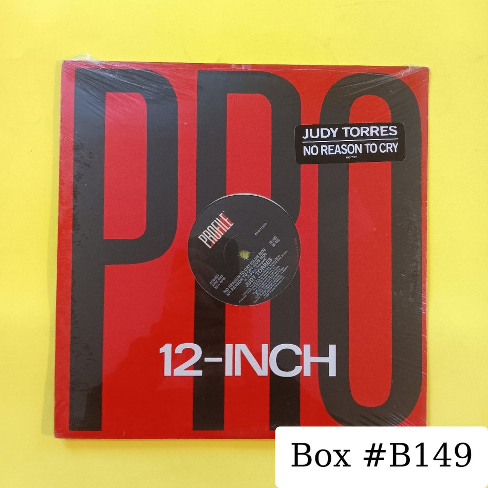 Judy Torres - No Reason To Cry 12" - 1987 - PRO-7137 - New - Sealed - Vinyl