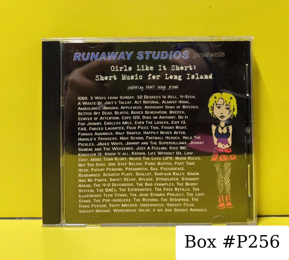 Various - Girls Like It Short: Short Music For Long Island - 2001 - Used - EX - CDs