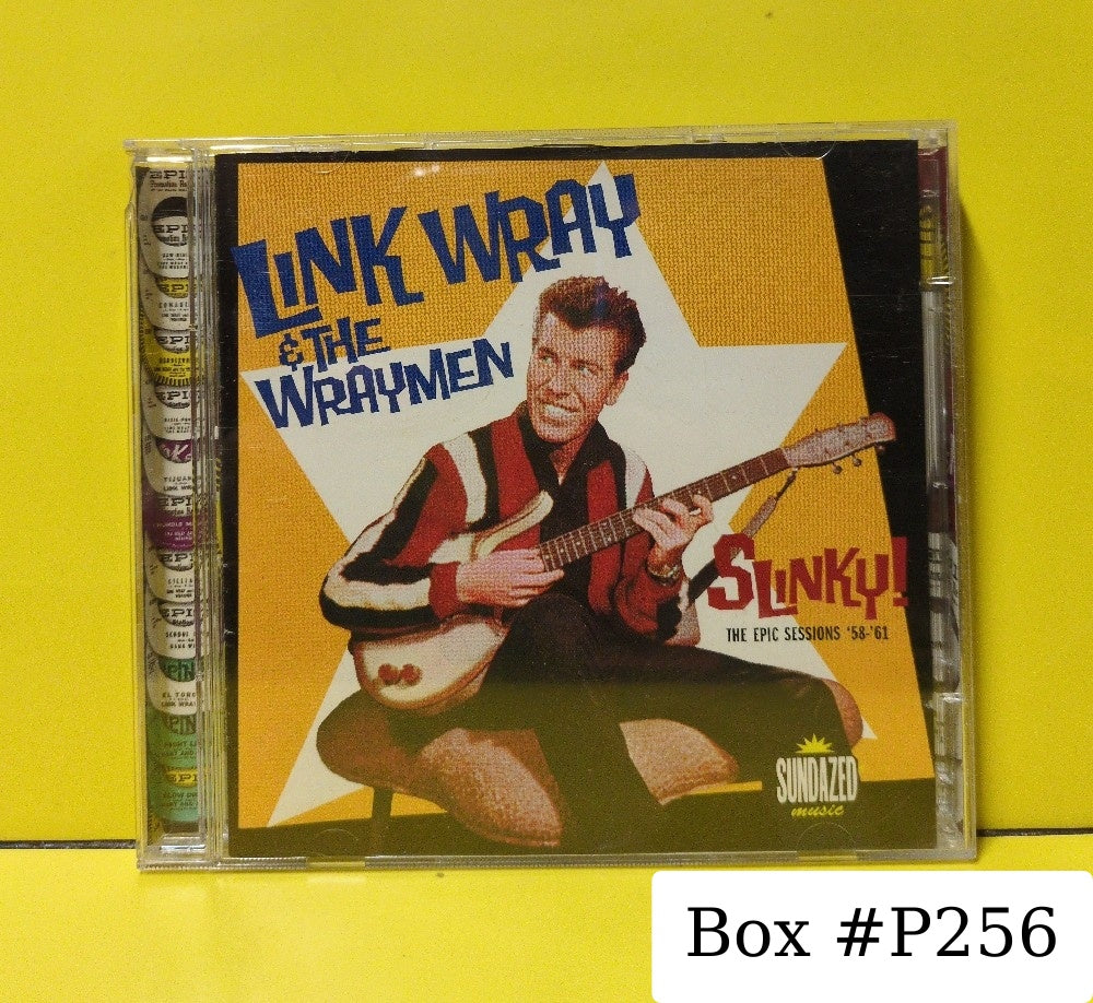 Link Wray & The Wraymen - Slinky! The Epic Sessions '58-'61 - 2002 - SC 11098 - Used - VG++ - CDs - 2xCD