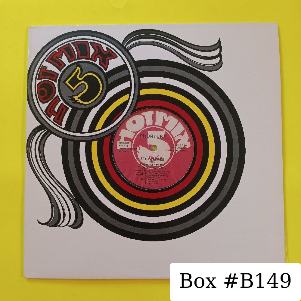 Phortune - String Free / Can You Feel The Base OG 12" - 1988 - HMF 114 - Used - VG++ - Vinyl