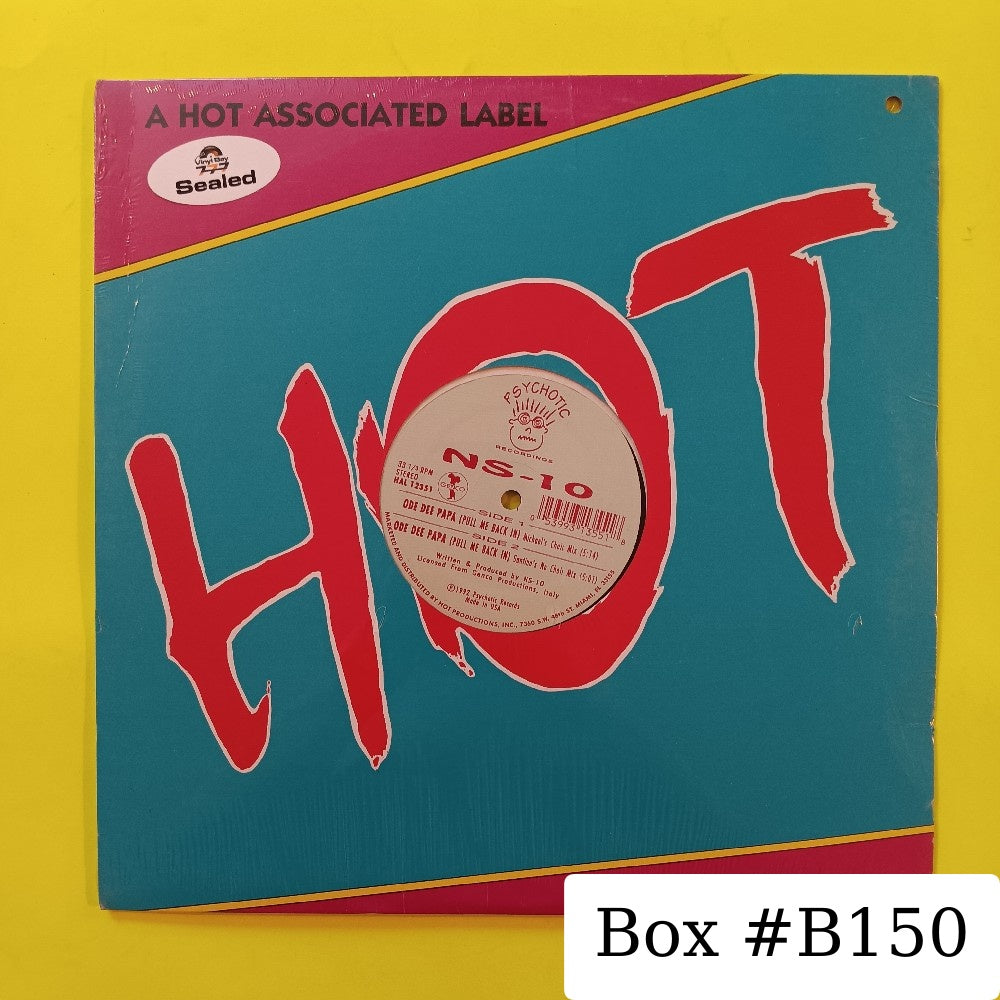 NS-10 - Ode Dee Papa 12" - 1992 - HAL 12351 - New - Sealed - Vinyl