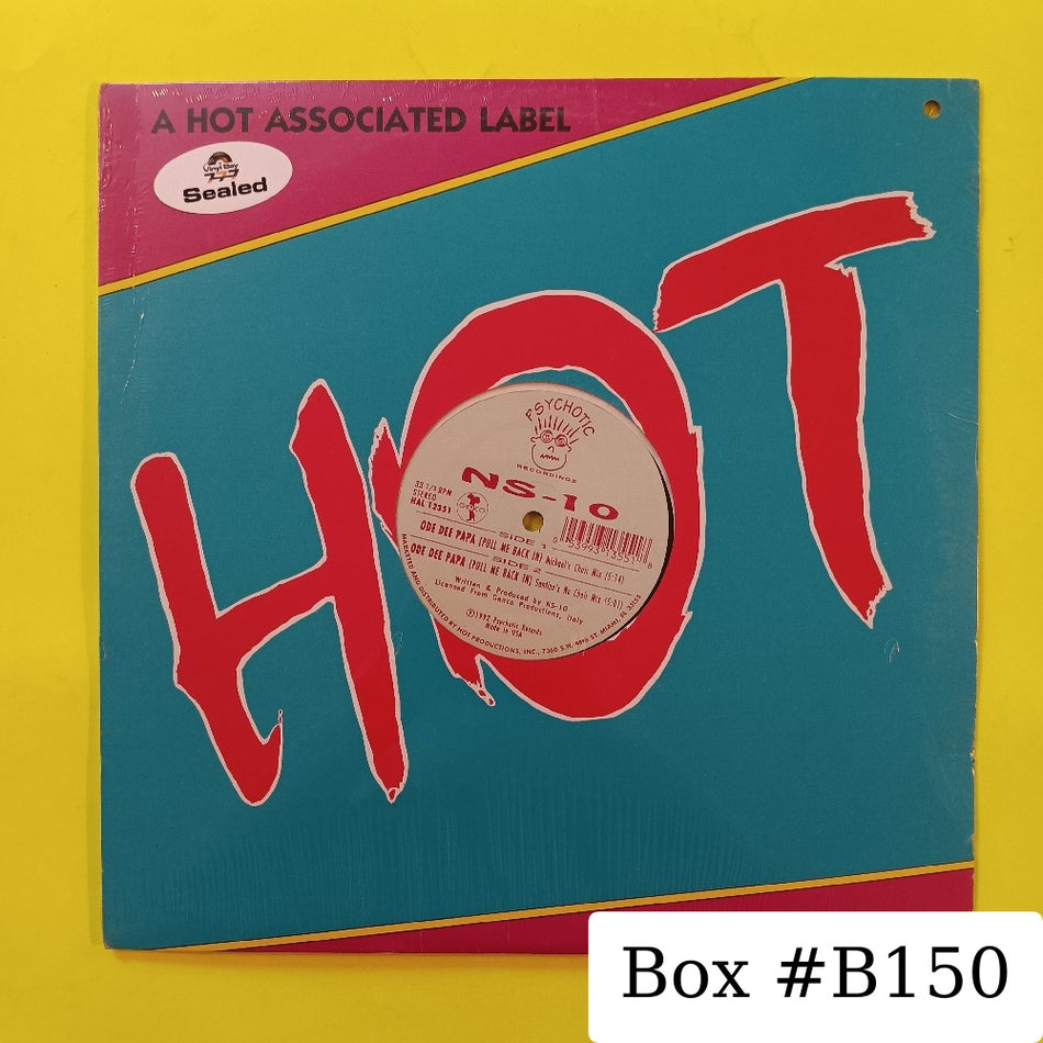 NS-10 - Ode Dee Papa 12" - 1992 - HAL 12351 - New - Sealed - Vinyl