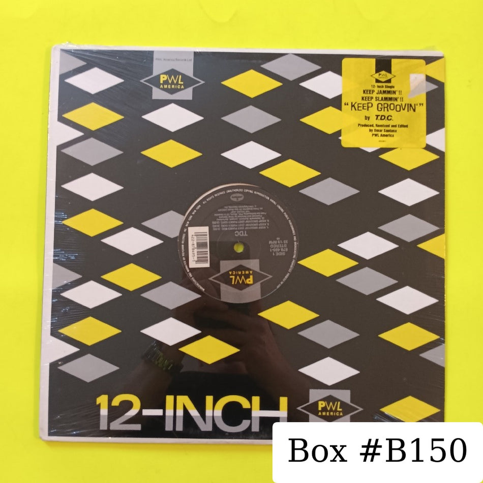 T.D.C. - Keep Groovin' 12" - 1990 - 878 495-1 - New - Sealed - Vinyl