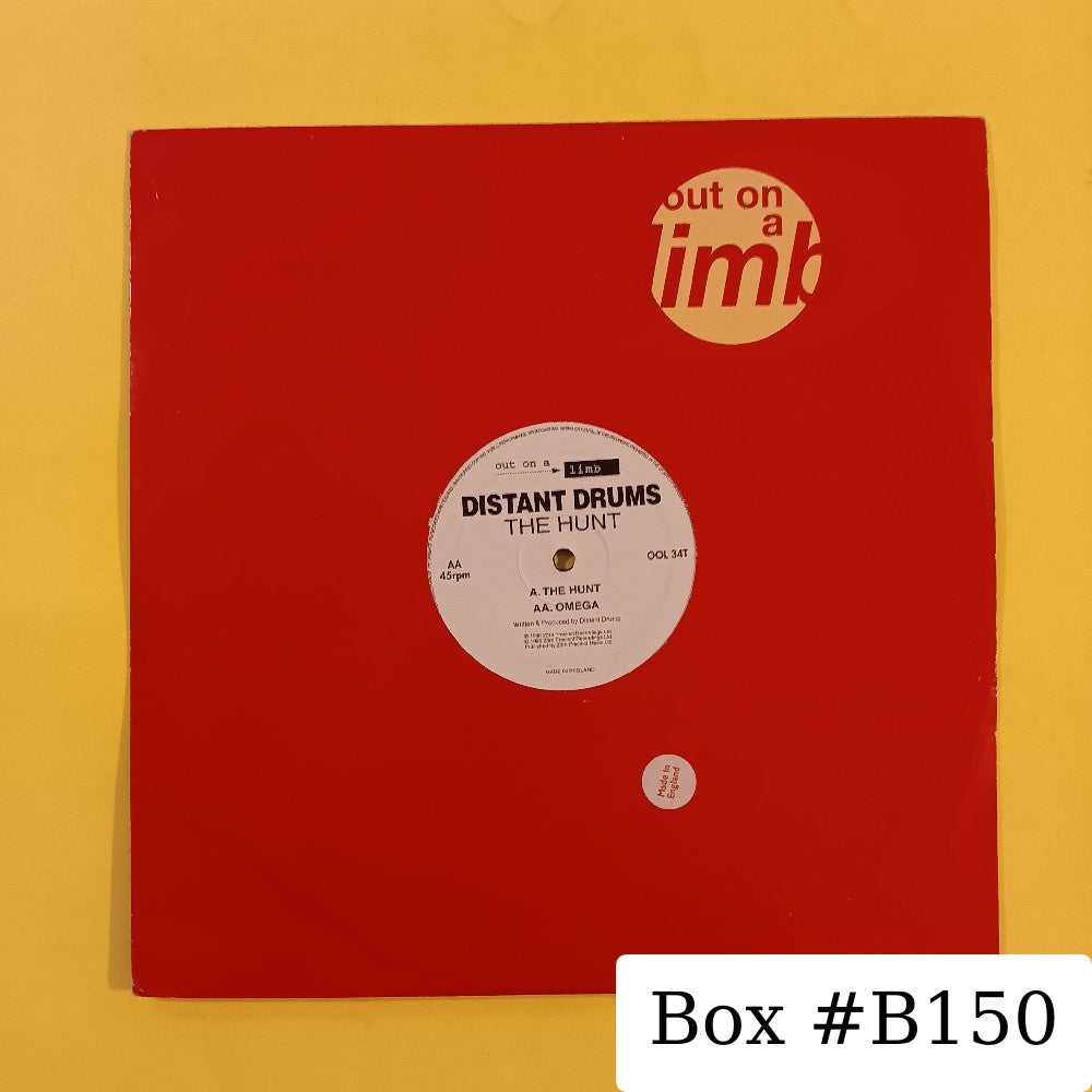 Distant Drums - The Hunt 12" UK - 1996 - OOL 34T - Used - VG+ - Vinyl