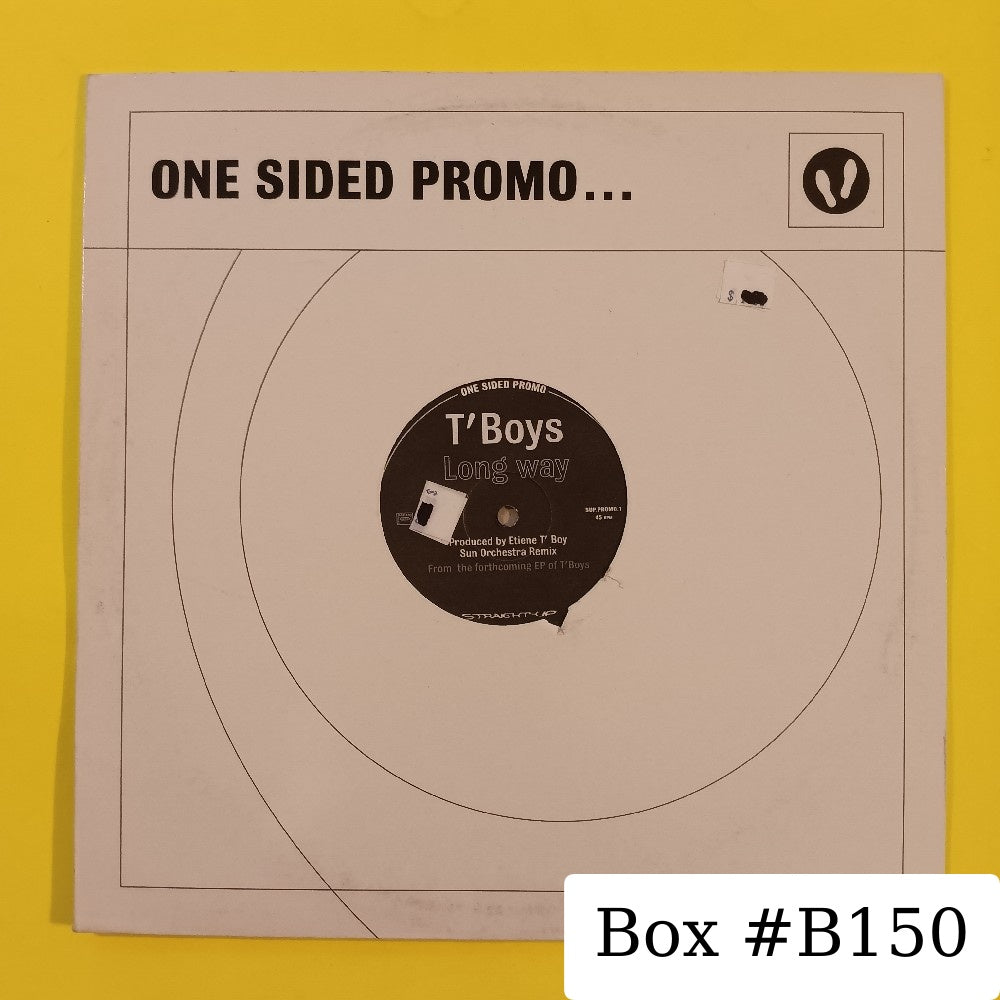 T'Boys - Long Way 12" FRANCE Single Sided Promo - 2000 - SUP.PROMO.1 - Used - EX - Vinyl