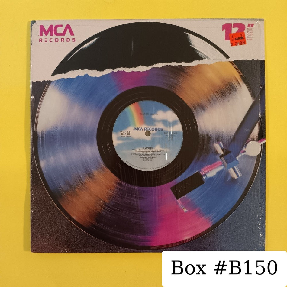 Those Guys  - Tonite 12" - 1991 - MCA12-54069 - Used - EX - Vinyl