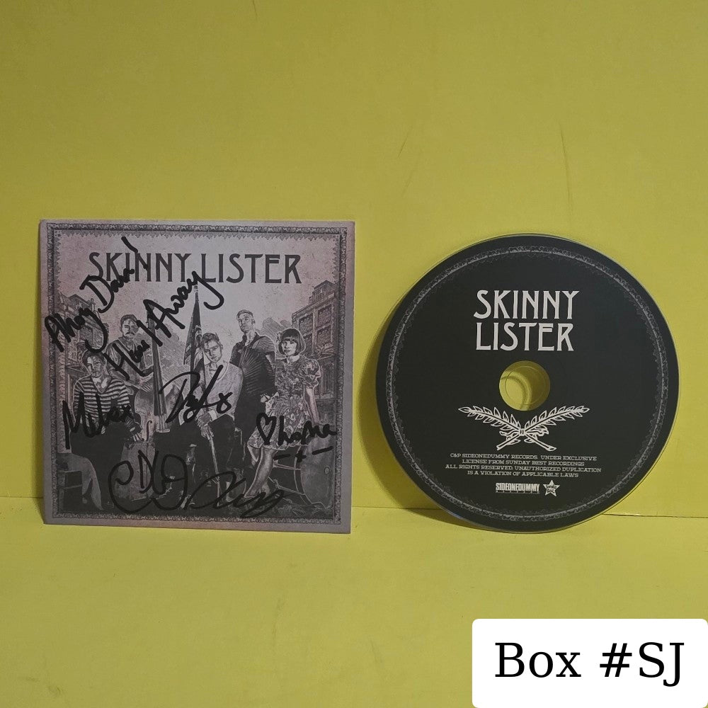 Skinny Lister - Untitled RARE Autographed By The Band - Used - VG++ - CDs