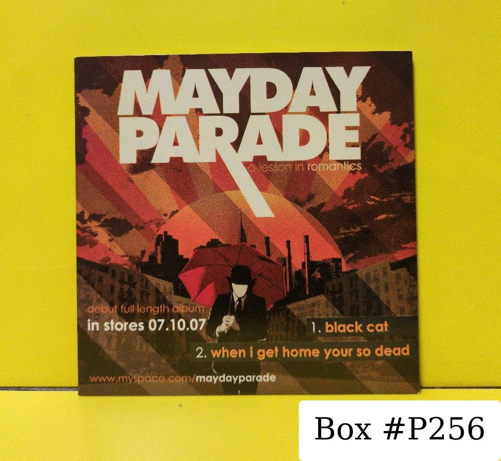 Mayday Parade / Alesana - A Lesson In Romantics / On Frail Wings Of Vanity And Wax - 2007 - Used - VG++ - CDs - Promo - Card Sleeve