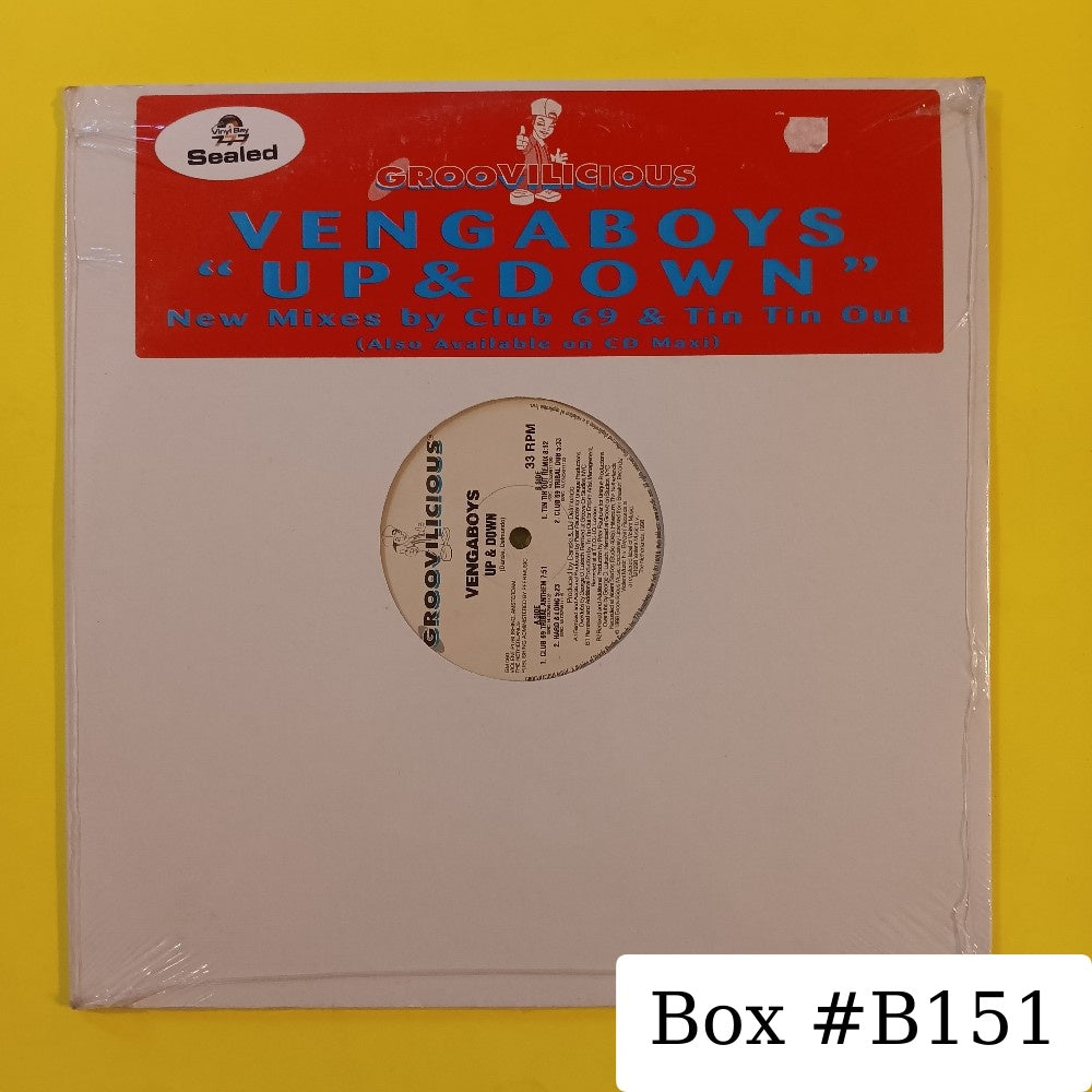 Vengaboys - Up & Down 12" - 1998 - GM 060 - New - Sealed - Vinyl