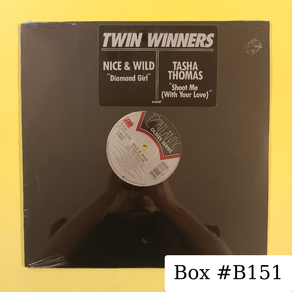 Nice & Wild / Tasha Thomas - Diamond Girl / Shoot Me 12" - 1989 - 0-86607 - New - Sealed - Vinyl
