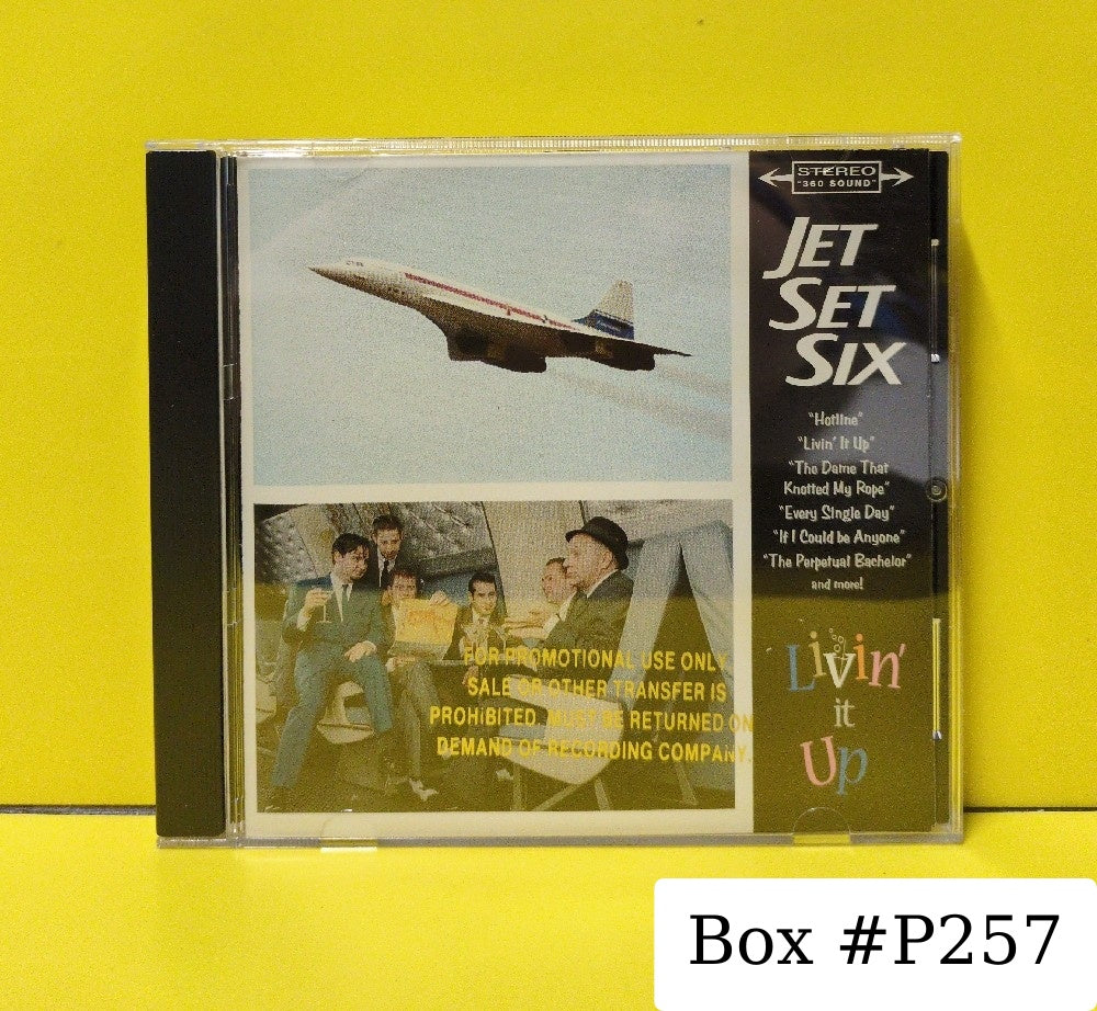 Jet Set Six - Livin' It Up - 1998 - 80020-2 - Used - VG++ - CDs - Promo