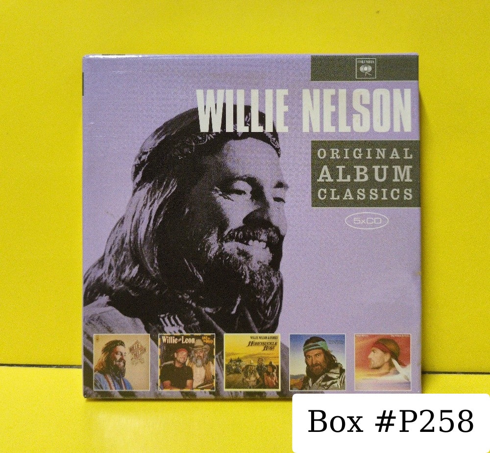 Willie Nelson - Original Album Classics - 2011 - 88697935332 - Used - VG++ - CDs - 5xCD Box Set - European Import