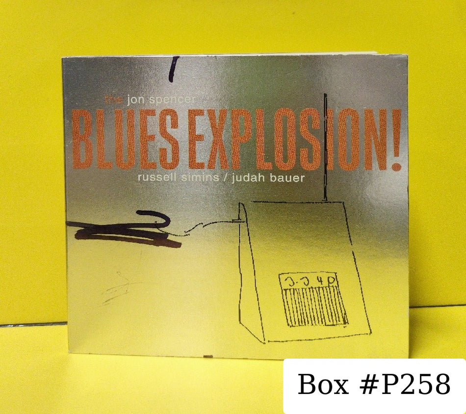 The Jon Spencer Blues Explosion! - Orange - 1994 - OLE 105-2 - Used - VG++ - CDs - Digipak Case