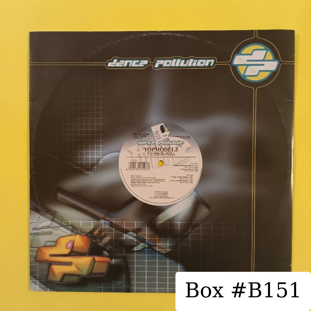 Topmodelz - L'Esperanza ITALY 12" - 2001 - POLL 201 - Used - VG++ - Vinyl