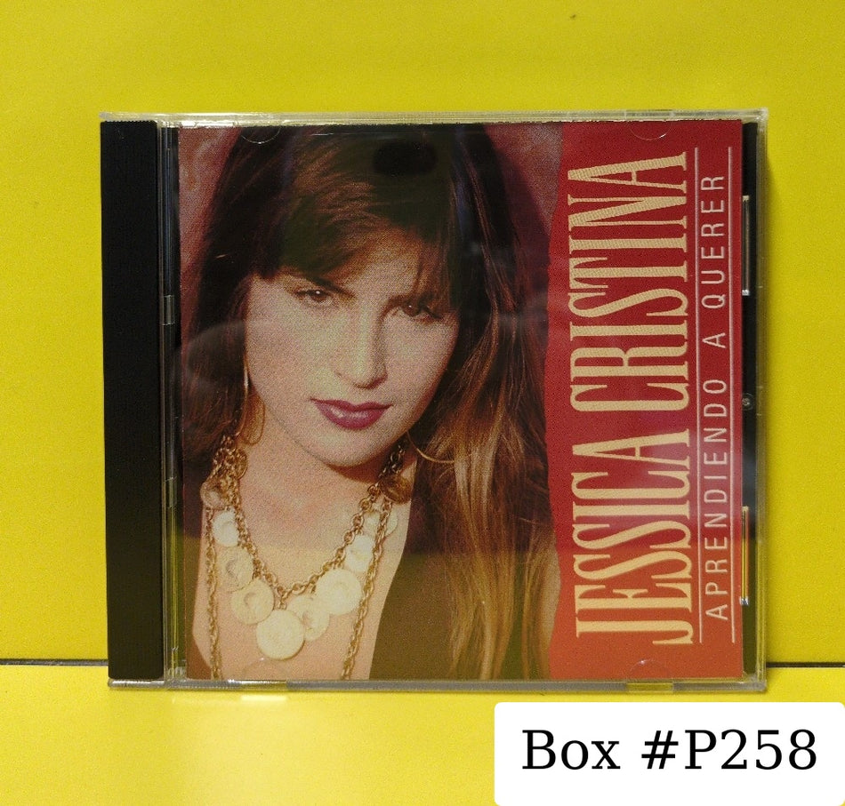 Jéssica Cristina - Aprendiendo A Querer - 1992 - CD-80843 - Used - VG++ - CDs