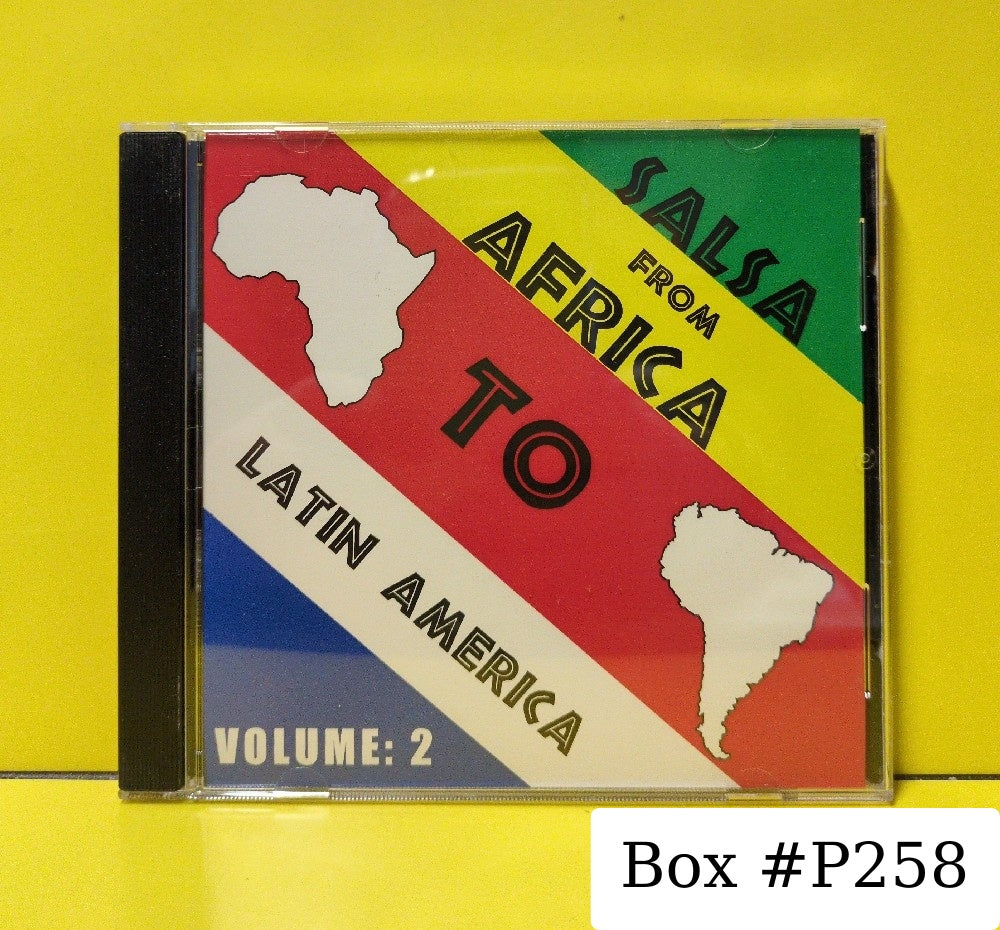 Various - Salsa From Africa To Latin America Volume 2 - 2005 - 02SAL07 - Used - VG++ - CDs - Senegal Import