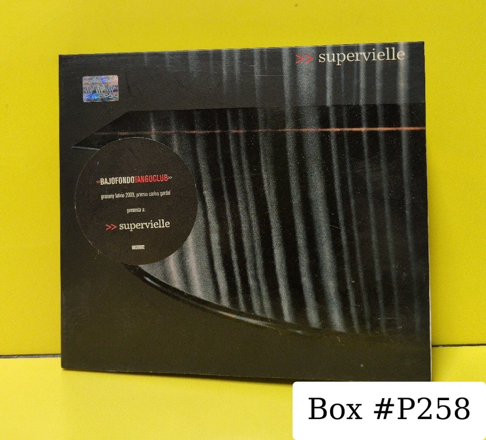 Bajofondo Tango Club Presenta A:  Supervielle - Supervielle - 2004 - 9820902 - Used - VG++ - CDs - Argentina Import
