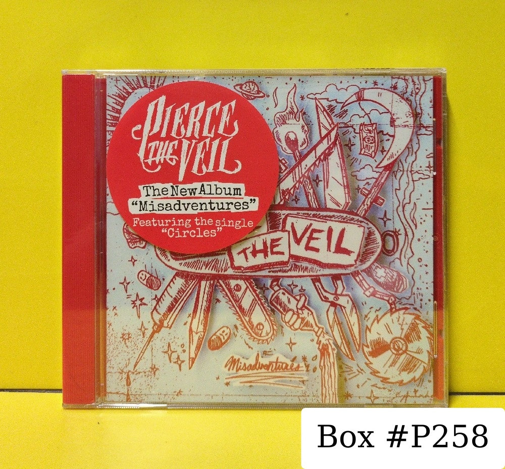 Pierce The Veil - Misadventures - 2016 - 71475302152 - New - Sealed - CDs