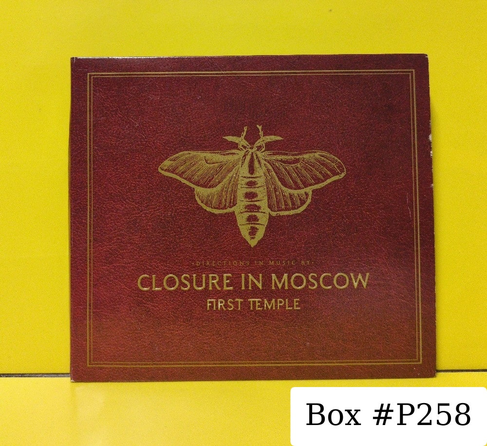 Closure In Moscow - First Temple - 2009 - EVR168 - Used - VG++ - CDs